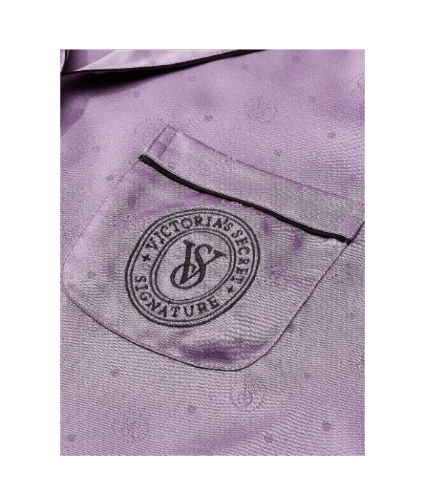 Conjunto de pijama corto lila