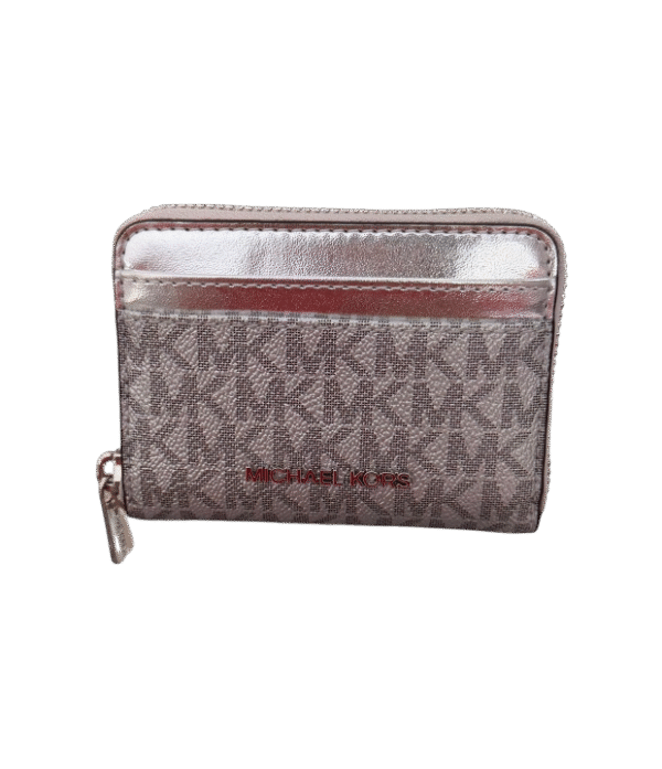 Mini monedero Jet Set Travel plata