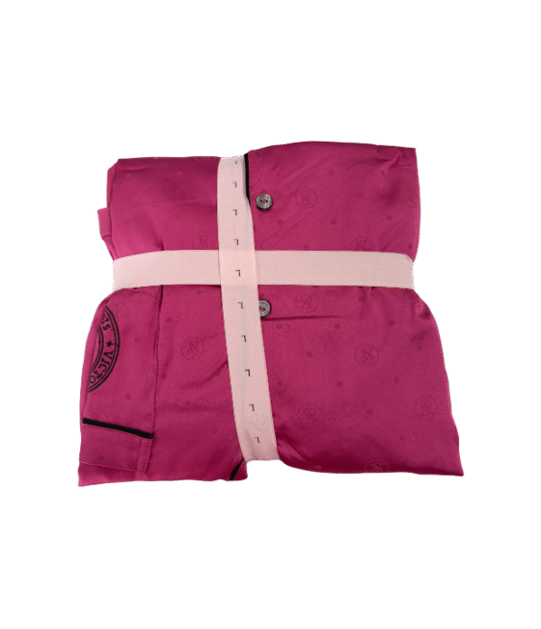 Conjunto de pijama largo rosa