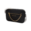 Crossbody jet set negro con cadena