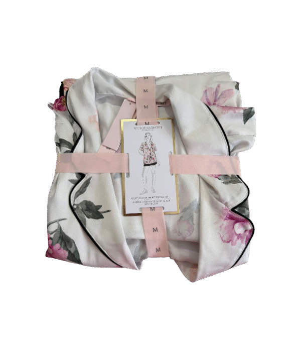 Conjunto de pijama corto floral