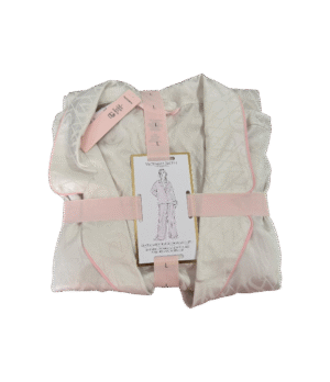 Conjunto de pijama largo blanco