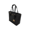 Crossbody tote chica jet set negra liso