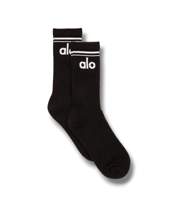 Alo Calceta Negra Unisex