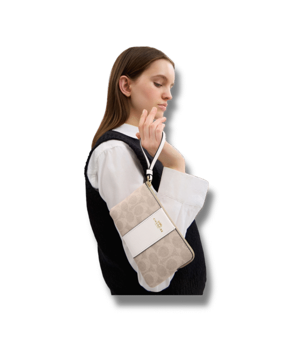 Muñequera Coach de un cierre