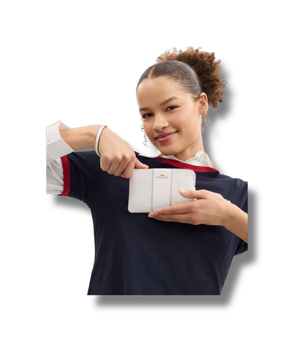 Muñequera Coach de un cierre