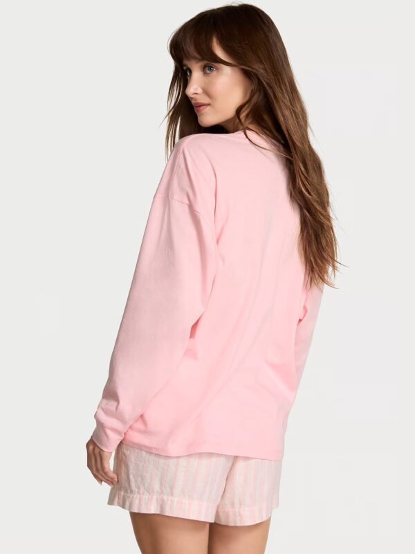 IMG_4467 Conjunto de Pijama Corto Rosa