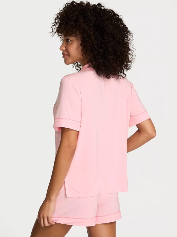 Conjunto de Pijama Corto Rosa Moño