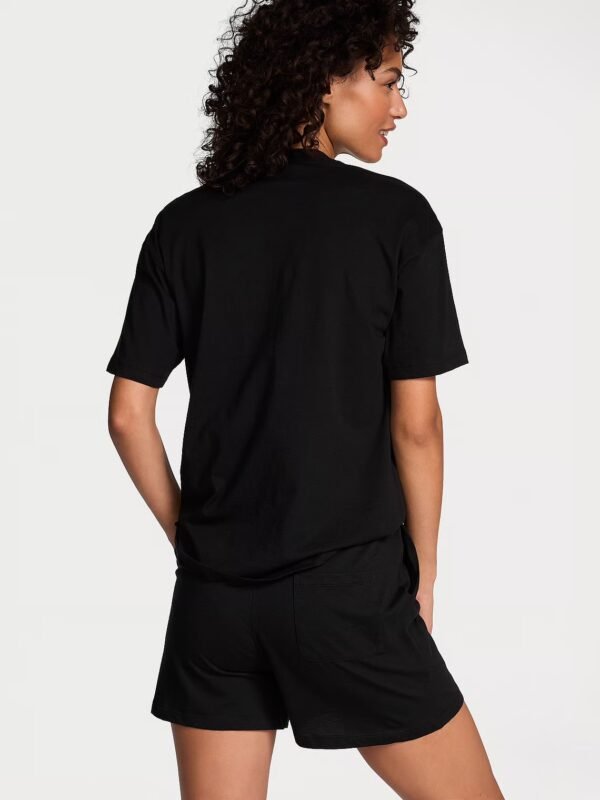 Conjunto de Pijama Corto Negro