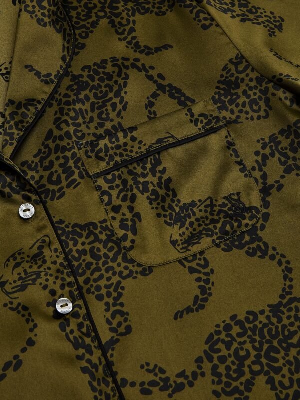 IMG_4491 Conjunto de Pijama Corto Verde Animal