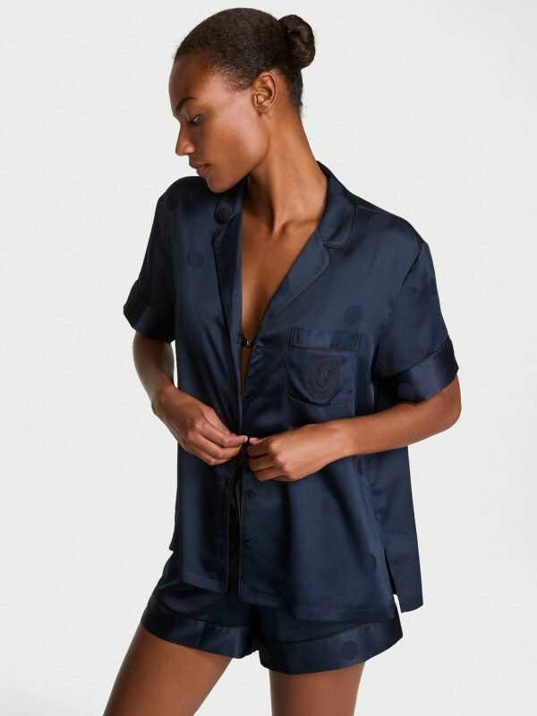 IMG_4494 Conjunto de Pijama Corto Azul Marino