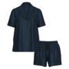 IMG_4497 Conjunto de Pijama Corto Azul Marino
