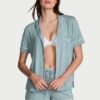 Conjunto de Pijama Corto Azul