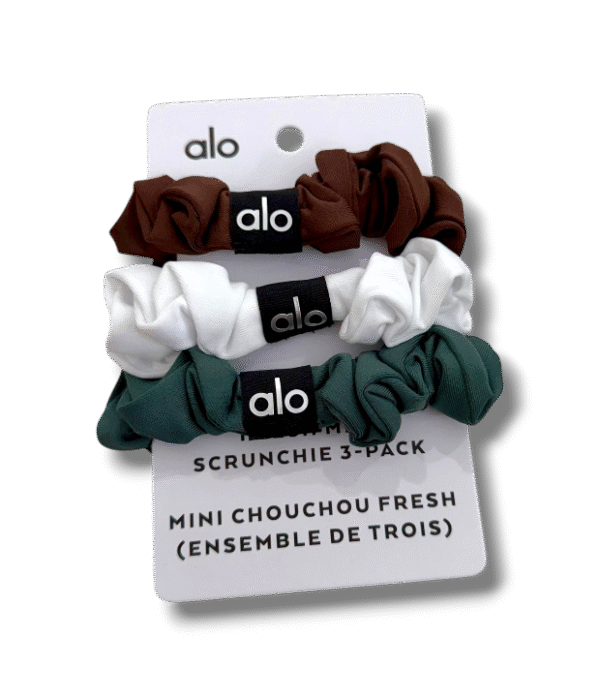 Alo Fresh Mini Scrunchie (3-Pack)