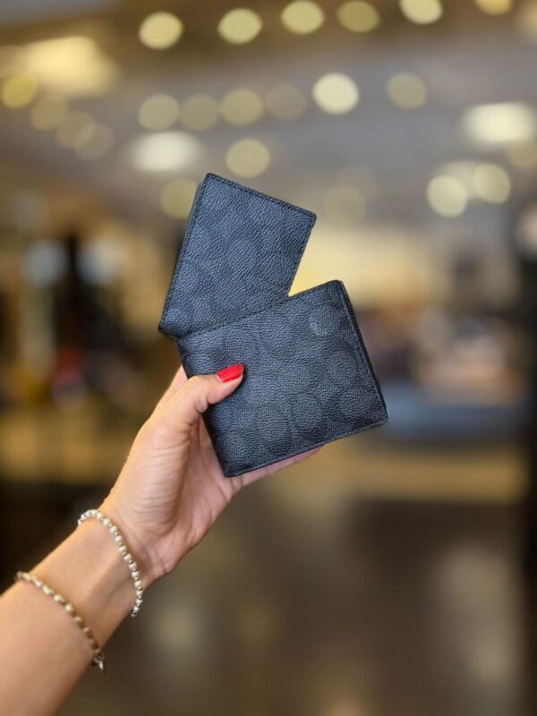 Set de Cartera y Tarjetero Coach