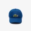 Gorra Lacoste Azul Cocodrilo Grande