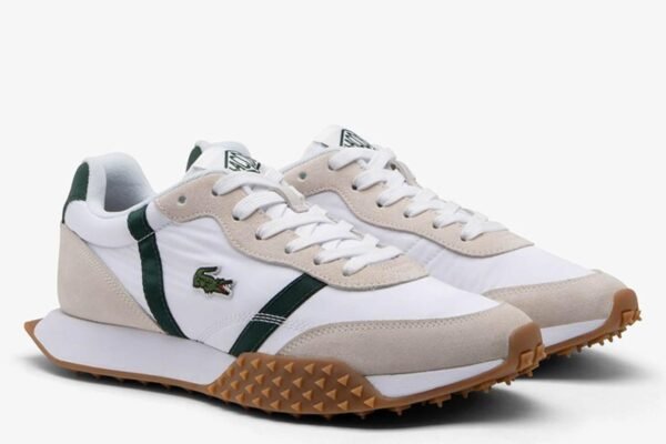 IMG_9083 Tenis Lacoste Blancos con Verde