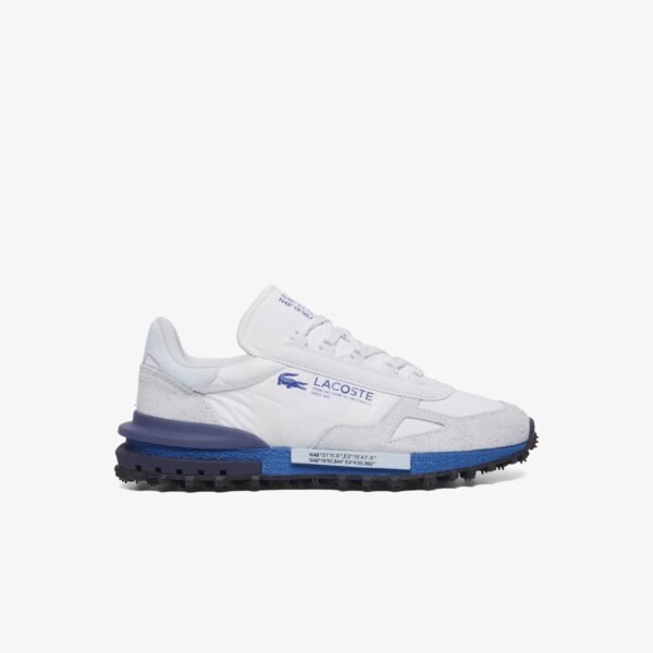 Tenis Lacoste Blancos con Azul