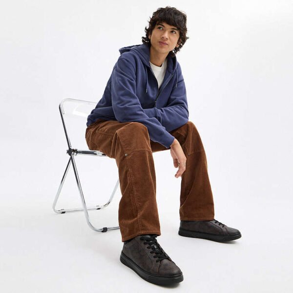 IMG_9548 Tenis Coach Camel high line canvas signature