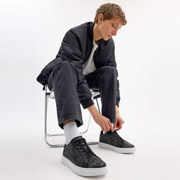 IMG_9559 Tenis Coach Camu high line canvas signature