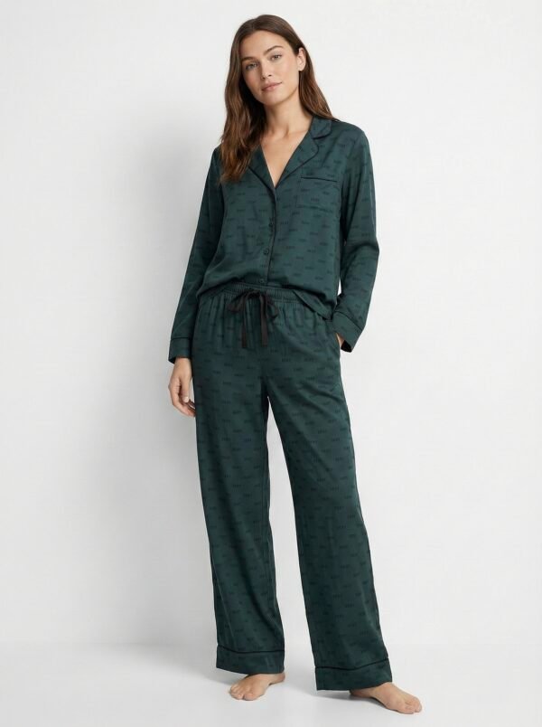 Pijama Largo de Algodon